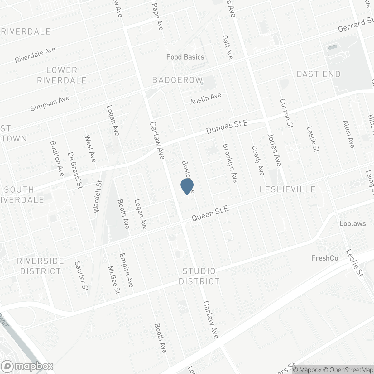 3 - 48 BOSTON AVENUE, Toronto, Ontario M4M 2T9